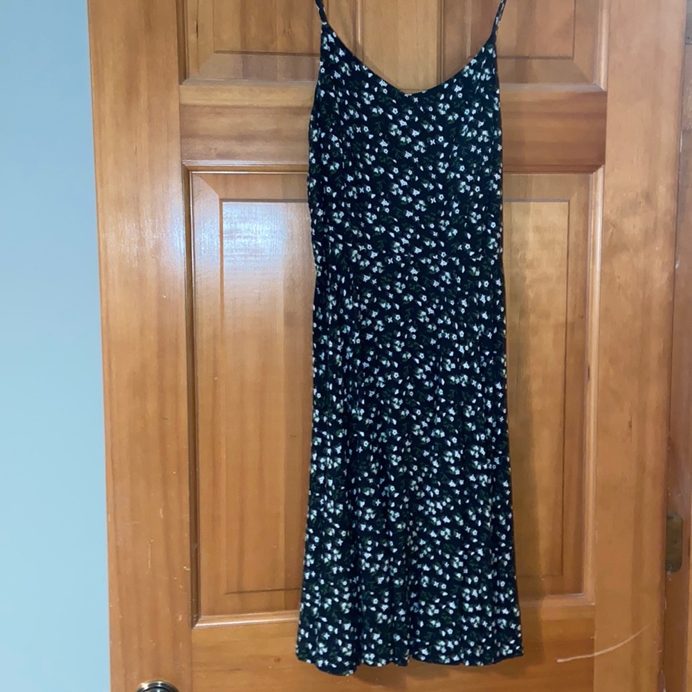 Black Floral Old Navy Sundress